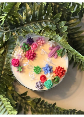 Свічка декоративна соєва тропічна Handmade (398856548)
