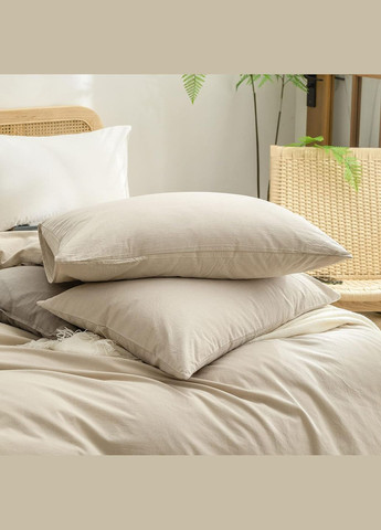 Комплект постельного белья, полуторный евро, вареный хлопок (Washed Cotton) Кондор (304574217)