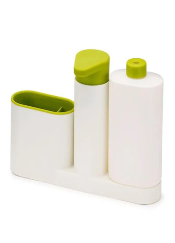 Органайзер для кухни 3 в 1 с диспенсером для мыла и мочалки на раковину No Brand (311300864)