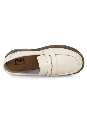 Туфли лоферы женские бренда 8200573_(1) ModaMilano на среднем каблуке