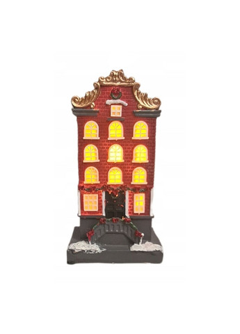 Новорічна фігурка LED будиночок 17,5х7х9 см комбінований ZD Trading (365549833)