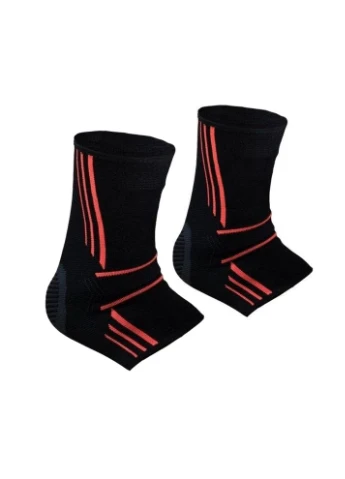 Бандажи на голеностоп PS-6022 Ankle Support Evo Black/Orange (2шт.) (A-012110) Power System (381499508)
