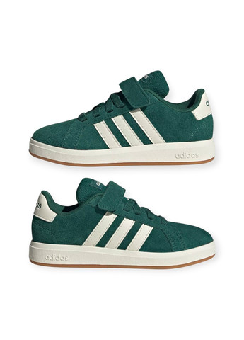 Зеленые всесезон кроссовки grand court 00s adidas