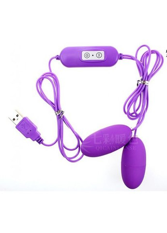 Двойное Виброяйцо Finix с питанием от USB No Brand (303894295)