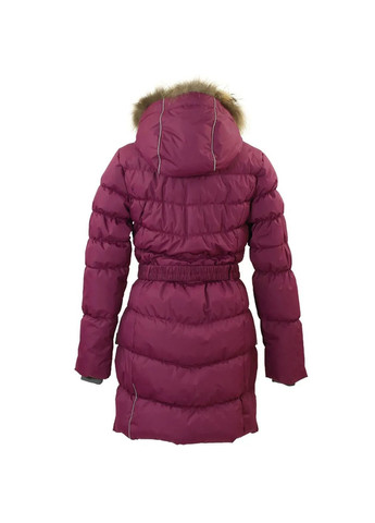 Бордовая пальто-пуховик yasmine, р.152, бордовый () Huppa 12020055-80034-152