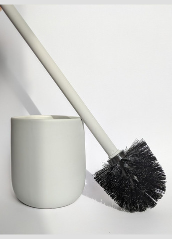 Йоржик керамічний матовий біло-сірий No Brand (347332550)