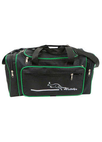 Компактная дорожная сумка 2686-3 22л Черная Wallaby (297644102)