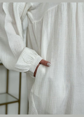 Молочна сукня 13818 молочна ISSA PLUS однотонна