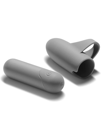 Вибратор на палец Better Than Your Ex by Bijoux Indiscrets серый No Brand (366577725)