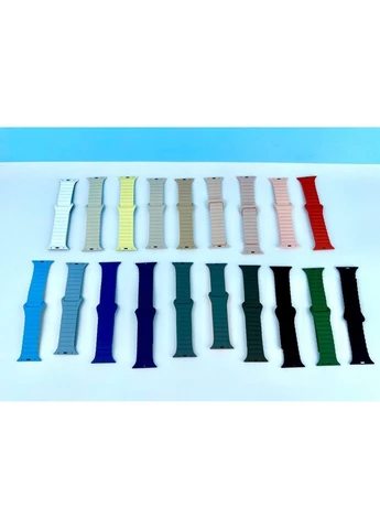 Силіконовий ремінець STR MagStrap Desing No1 для Apple Watch 42/44/45/49mm No Brand (388437941)