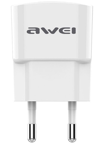 Сетевое зарядное устройство C832 Travel charger + Lightning cable 1USB 2.1A White Awei (301781491)