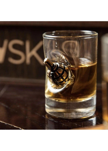 Набір чарок мікс 6 шт на підставці No Brand (294613070)