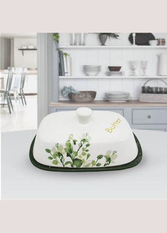 Масленка для сливочного масла керамическая MR-20032-45 Летний луг Maestro (328601512)