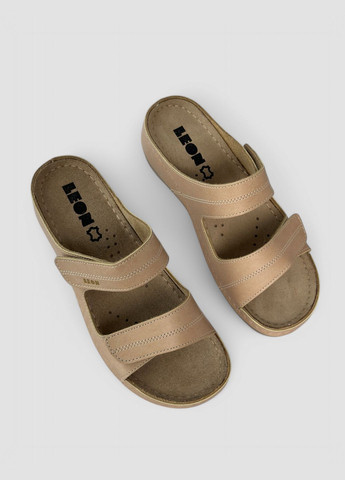 Шльопанці жіночі шкіряні ортопедичні Leon (321974191)