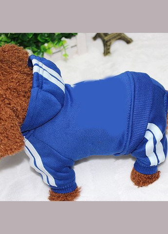 Спортивний костюм для собак Pet Style "Adidog" Синій 2XL No Brand - (323233771)