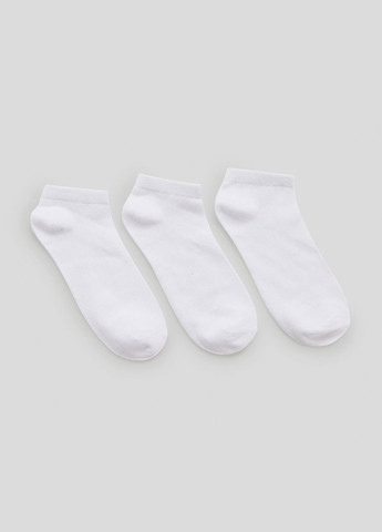 Белые набор носков женщин Terranova однотонные (333711821)