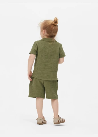 Оливковковая (хаки) рубашка Primark