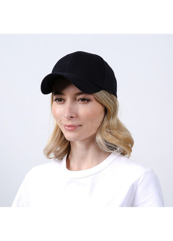 Бейсболка з регулятором жіноча бавовна синя ПАУЛО LuckyLOOK 745-698 (323582346)