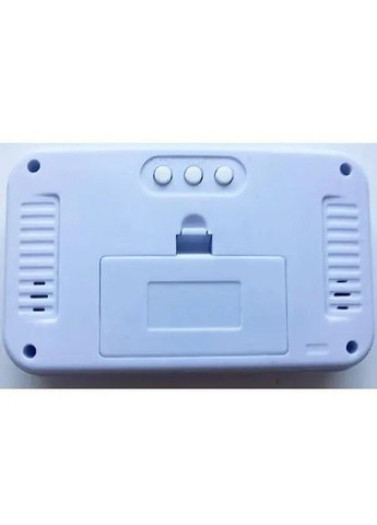 Часы разговаривающие с будильником на батарейках KK-9905 TR для плохо слышащих Синий Kenko (346048871)