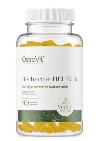 Vege Berberine HCL 90 Caps Ostrovit (278761790)