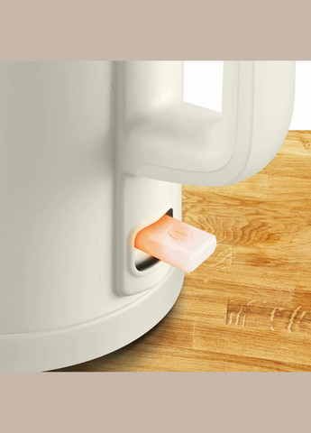 Электрочайник Thermo Protect, 1.5л, пластик, нержавеющая сталь, светлобежевый Tefal (315504221)