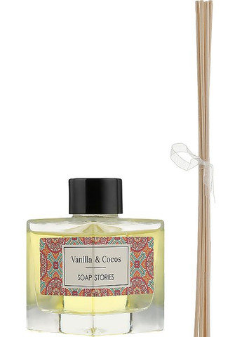 Аромадифузор "Ваніль і кокос" Vanilla & Coconut 100ml (910172-41861) SOAP STORIES (368619060)
