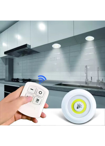 Комплект портативных светильников на батарейках с пультом No Brand 4159-10 (299545402)