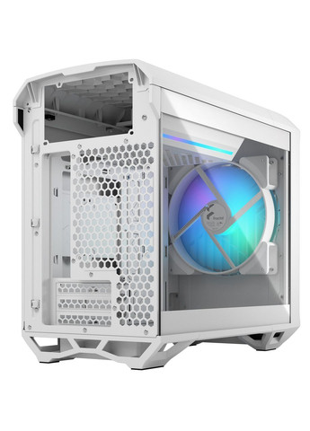 Корпус Torrent Nano RGB Tempered Glass без БЖ (FD-C-TOR1N-05) White FRACTAL DESIGN (360409431)