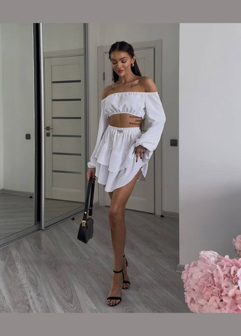 Жіночий стильний костюм-двійка Україна (330033666)