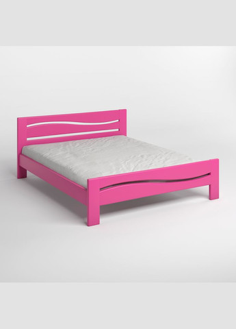 Двуспальная деревянная кровать Неаполь (S2060R30B) 140х190 см (MBG-3772) Mebigrand (368282351)