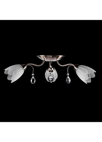 Потолочная люстра на 3 лампочки (античная бронза) 11992/3C/AB+WT No Brand (352230210)