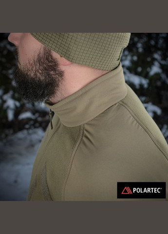 Куртка Combat Fleece Polartec Jacket Tan M-TAC (314806557)