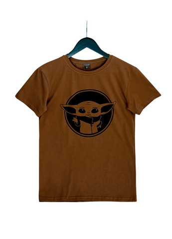 Футболка койот з коротким рукавом з принтом ЙОДА шовкографія 4PROFI (322247793)