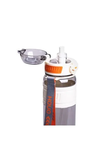 Бутылка для воды спортивная Houo 1 л с флип крышкой, белый Yiwu HP-14-33W No Brand (400530983)
