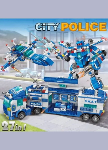 Лего, Конструктор полицейский участок 700шт! LEGO STOK (292313327)