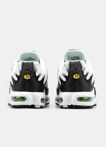 Кроссовки женские и мужские Nike Air Max TN Plus black white | Найк Аир Макс ТН Плюс черно-белые No Brand чёрно-белые демисезоны (315483026)