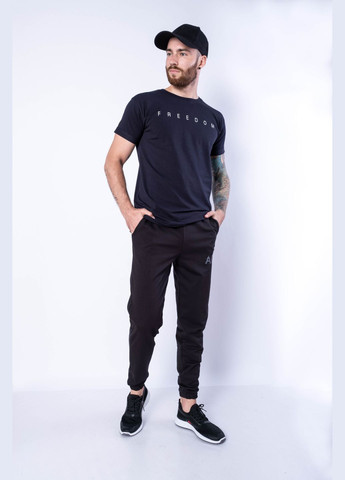 Черные кэжуал демисезонные брюки Time of Style