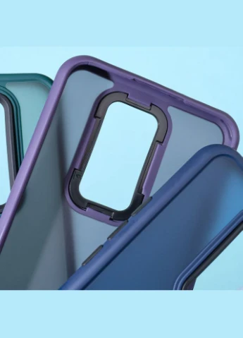 Чехол Matte Color Case для Samsung Galaxy A15 4G/5G Midnight Blue Wave (305773992)