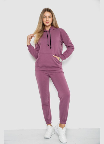 Спортивний костюм жіночий на флісі чорний розмір L (sku_241R1530) Ager (316319432)