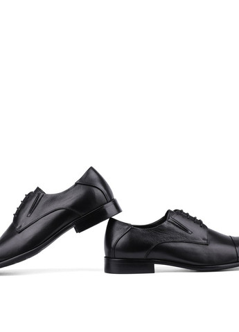 Черные мужские туфли 2327-1-а600 черный кожа Miguel Miratez