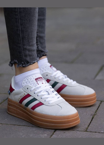 Сірі шкіряні кеди No Brand