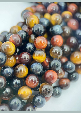 Соколине око на нитці без замка 6 мм 40 см No Brand (321963892)