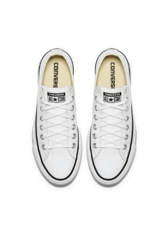 Белые женские кеды chuck taylor all star lift белый Converse