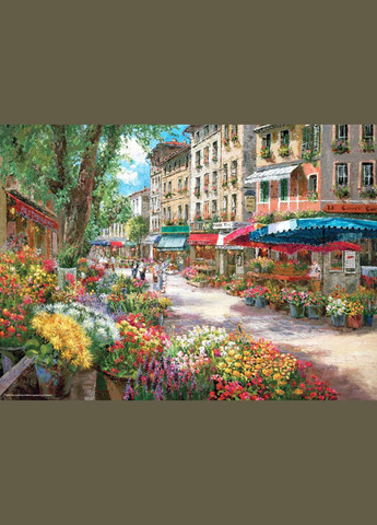 Пазл Цветочный рынок в Париже 1000 елементов Anatolian (342717656)