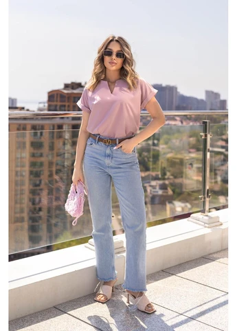 Світло-рожева блуза Fashion Girl
