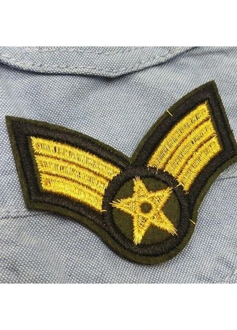 Термоаппликация, нашивка на одежду 4х6см "U.S.Army" Plus-plus (352745646)