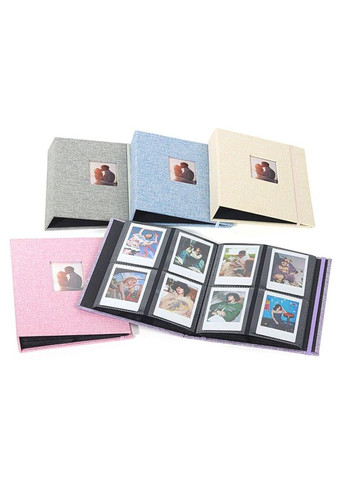 Фотоальбом для Instax Mini, Liplay, Polaroid 300, Z2300, SHARE SP-1, SP-2, link, 208 Fujifilm (365721505)