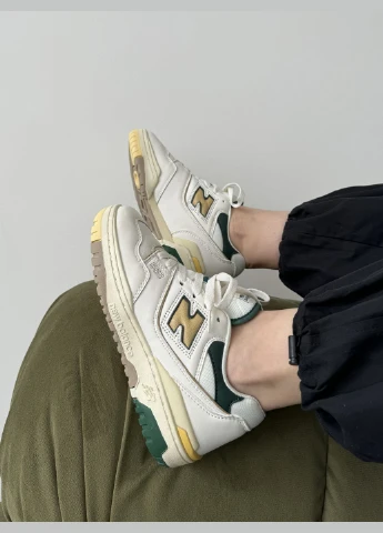Кросівки жіночі і чоловічі New Balance 530 white beige green | Нью Беланс 530 білі бежеві зелені No Brand білі демісезони (316504472)
