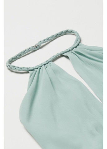 Зеленое праздничный, вечернее платье женское H&M