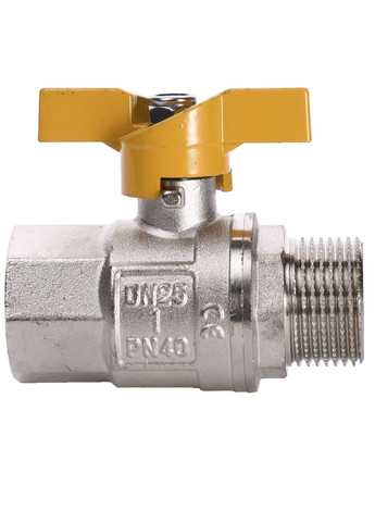 Кран кульовий прямий 1″ ЗВ ЖБ SL1508 SELBA (335425921)